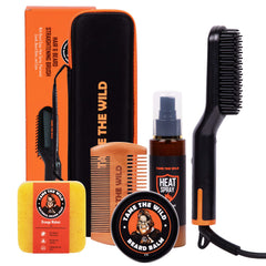 Tame The Wild heated beard brush for smooth glide and easy styling