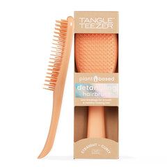 Tangle Teezer Plant-Based Ultimate Detangler Brush orange closeup for knot-free detangling