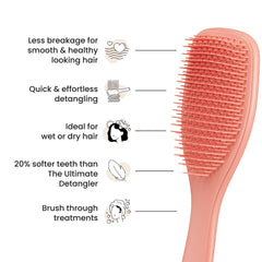 Tangle Teezer Sweet Cinnamon packaging shows Amazon Exclusive color option
