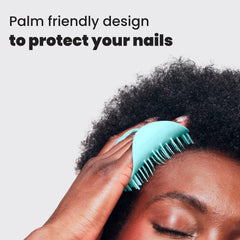 Tangle Teezer dual-teeth design detoxes scalp and stimulates pressure points.