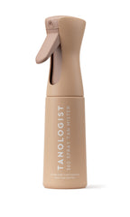 Tanologist 360 Spray Tan Mister refill-cap shows reusable, money-saving design for travel
