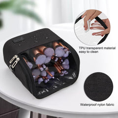 TANTO waterproof fabric with protective bottom frame shields brushes.