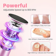 TAOMAND 36-in-1 pedicure kit contents for at-home foot care options