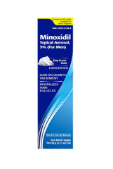 TARO Minoxidil foam packaging box shows three-month supply.