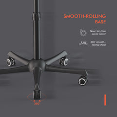 TASALON hood adjustable height supports comfortable, ergonomic use during styling.