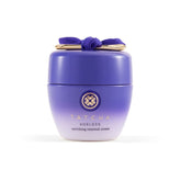 TATCHA Ageless Enriching Renewal Cream jar closeup showing rich texture for dry skin nourishment.