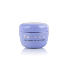 TATCHA Dewy Skin Cream jar closeup showing rich hydration for dry skin