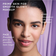 Texture swatch on Liquid Silk Canvas shows silk-infused base for a flawless complexion.