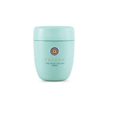 TATCHA Rice Polish Deep bottle close-up highlights gentle exfoliation for clear skin.