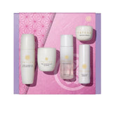 TATCHA cleansing oil pour demonstrates gentle cleansing and makeup removal