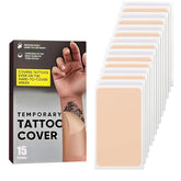 Tattoo Cover Up Patch waterproof closeup shows secure concealment during activities
