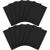 Tatuo Korean exfoliating mitt close-up showing soft black towel texture for gentle cleansing