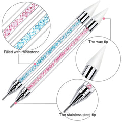 Tatuo rhinestone picker pen stainless-steel tip for secure gem placement.