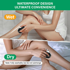 TAYAYO electric razor waterproof for versatile wet-dry shaving in shower.