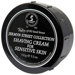 Taylor of Old Bond Street Jermyn Street shaving cream in a bowl yields a smooth, rich lather.