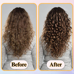 TAZ USA Curl Defining Brush heatless curls tip closeup