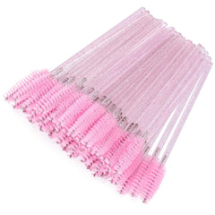 Tbestmax 300 disposable mascara wands packaging in pink for hygienic storage