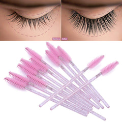 Tbestmax soft yet firm brush cleans lashes while separating each strand.