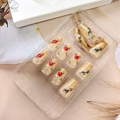 TBRZTR jelly glue press-on nails enable quick, drying-free application.