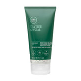Tea Tree Firm Hold Gel bottle close-up showing strong hold and shine