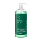 Tea Tree Hand Soap bottle-front showing clean design and refreshing cleansing action for daily use