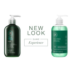 Tea Tree Hand Soap pump-dispense demonstrates convenient daily hand washing.