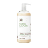 Tea Tree Regeniplex bottle closeup demonstrating lightweight conditioner for thinning hair.