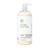Tea Tree Scalp Care Regeniplex Shampoo bottle shows thinning-hair support and scalp nourishment.