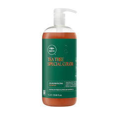Tea Tree Special Color Shampoo bottle front highlights color protection and freshness.