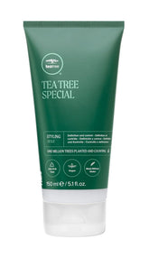 Tea Tree Styling Wax packaging jar demonstrates easy grip for on-the-go styling.