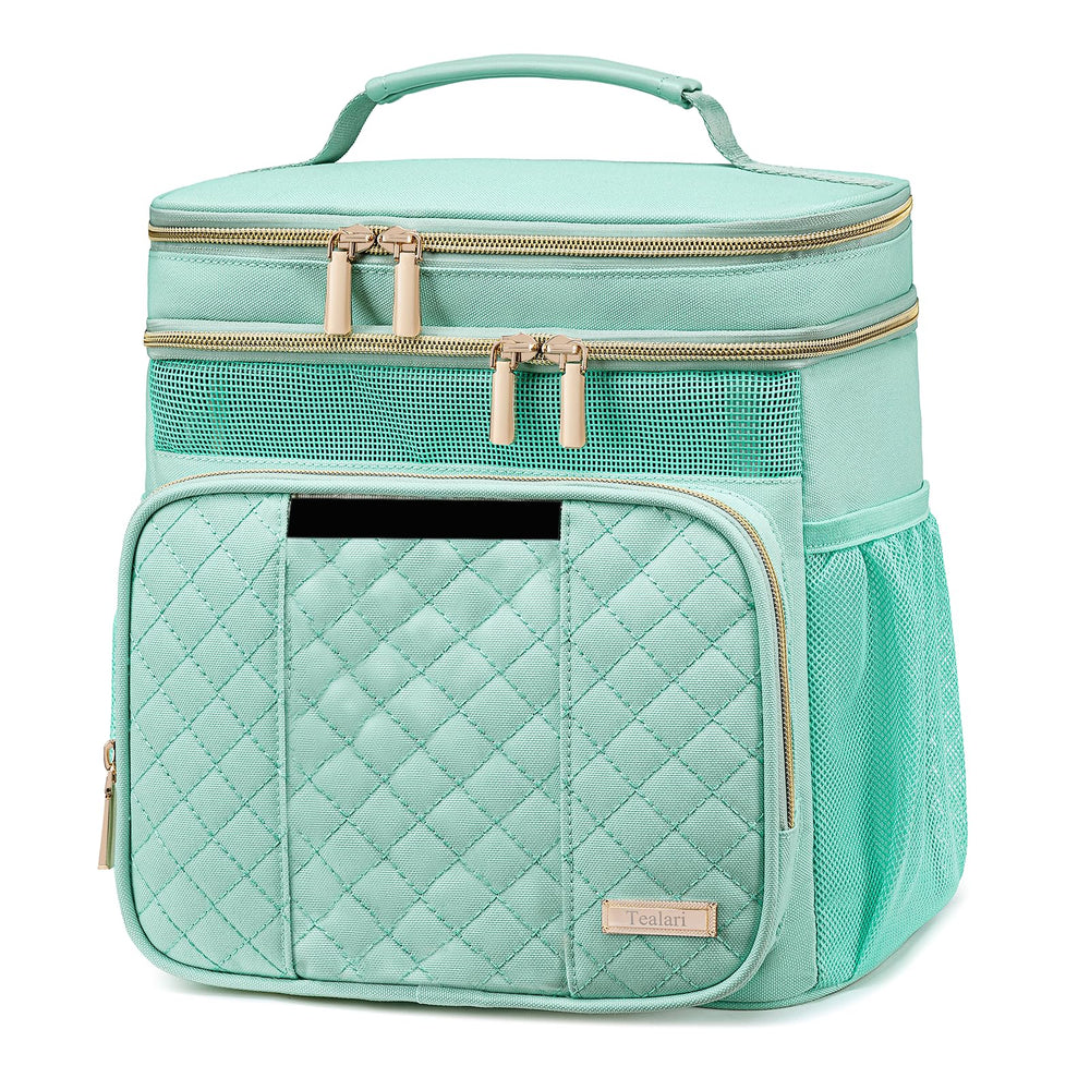 Tealari large toiletry bag with durable oxford fabric for long-lasting travel organization.