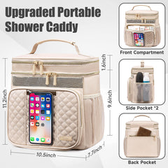 Tealari transparent phone pocket waterproof feature keeps calls accessible.