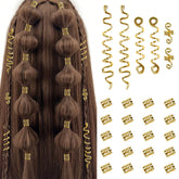 TEBIEKOY gold braid accessories arranged for versatile daily styling