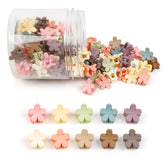 TEBIEKOY mini flower clips box packaging for neat storage and gifting.