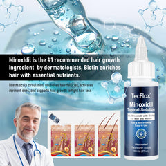 TecFlox spiral-cap design enables targeted scalp delivery