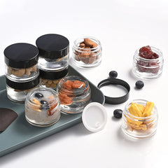 Tecohouse leakproof screw-on lids keep contents contained and mess-free