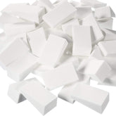 TecUnite cosmetic sponges 100 pcs white enable versatile blending across products.