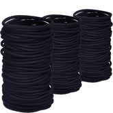 TecUnite no-metal hair elastics pack – front view for tangle-free daily wear.