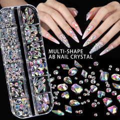Teenitor 3D flower and cherry nail charms for dimensional nail art.