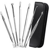 Teenitor 7 in 1 pimple popper tool kit blackhead remover for precise pore cleaning