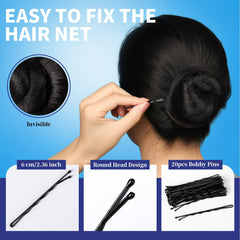 Teenitor hair net with sturdy joints; grip remains secure without slipping.
