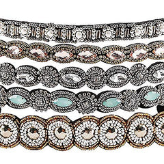 Teenitor pack-of-5 women's accessories showcases versatile styling for various outfits and occasions.