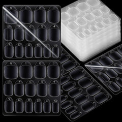 Teenitor nail adhesive tabs 15 sizes pack demonstrates versatile sizing for secure wear.