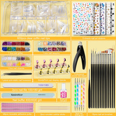 Teenitor nail stands with putty provide stable display during DIY nails