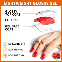 Teenitor glitter nails add radiant sparkle for special occasions.