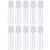 Teensery 100pcs empty perfume sample bottles in 1ml for easy sampling and travel
