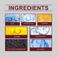 Tehkeya white rice ampoule brightening-essence application promotes radiant even complexion.