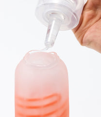 TENGA Lotion Regular soft bottle squeeze enables easy, controlled dispensing.