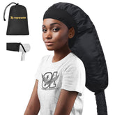 TEPENAR hair dryer bonnet attachment with extra-large hood for long hair styling