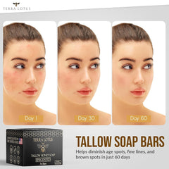 Terra Lotus honey-infused bars provide nourishing antioxidants for skin.